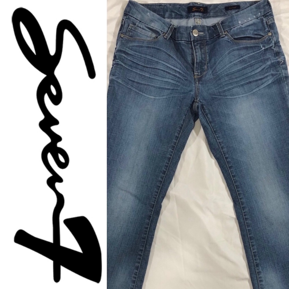 Seven7 Light Blue Bootcut Jeans Size 12